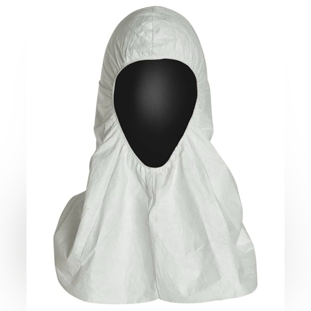 DuPont Tyvek 400 Pullover Hood, White, Universal, 100-Pack
